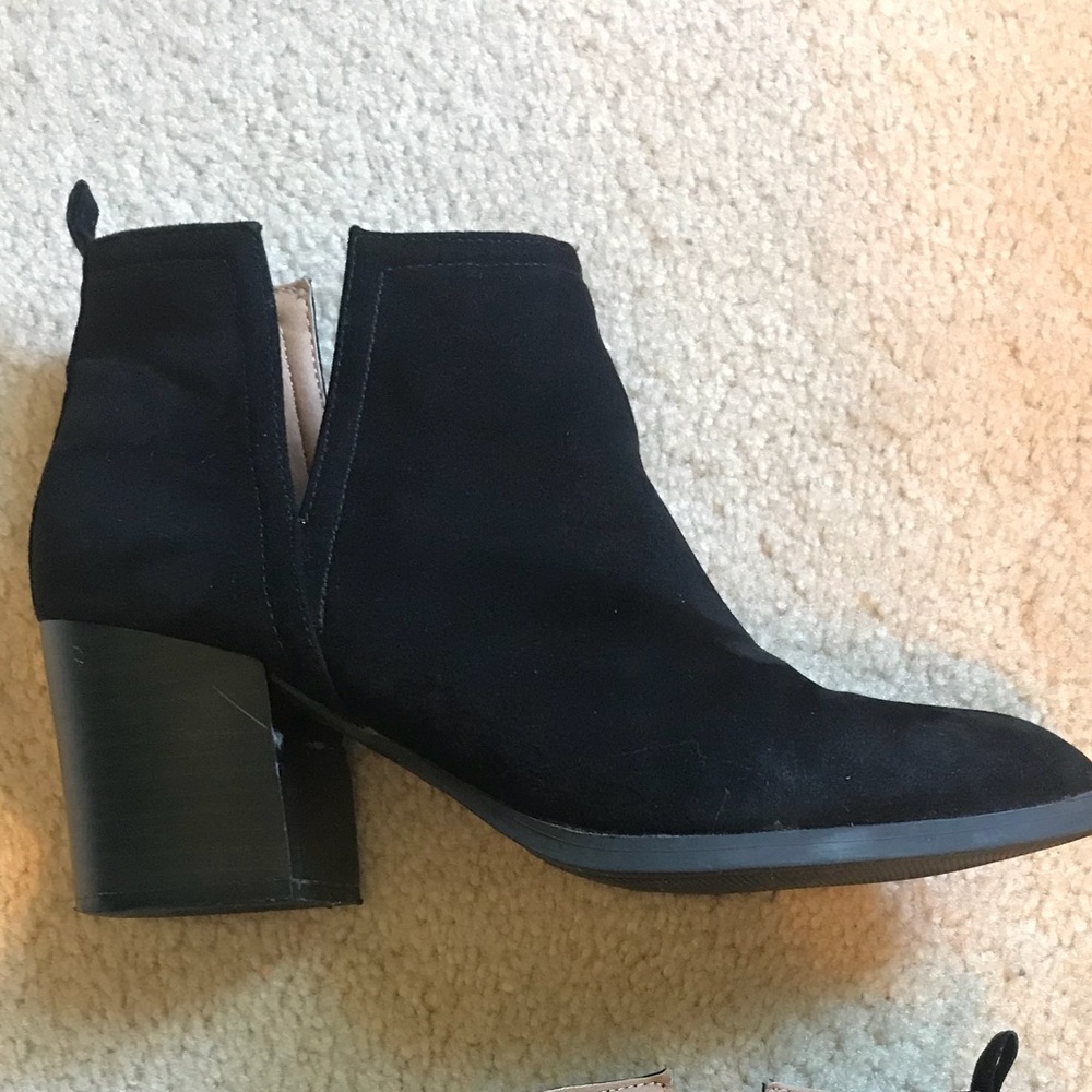 Black booties